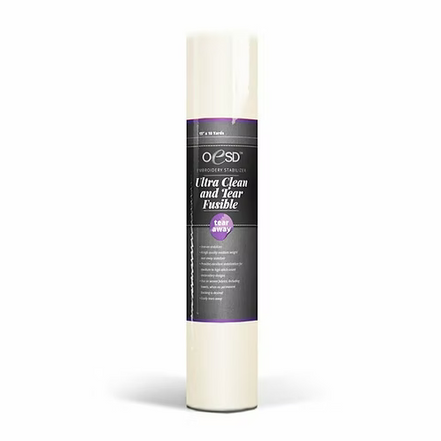 Ultra Clean & Tear Away Fusible 15 in x 10 yd
