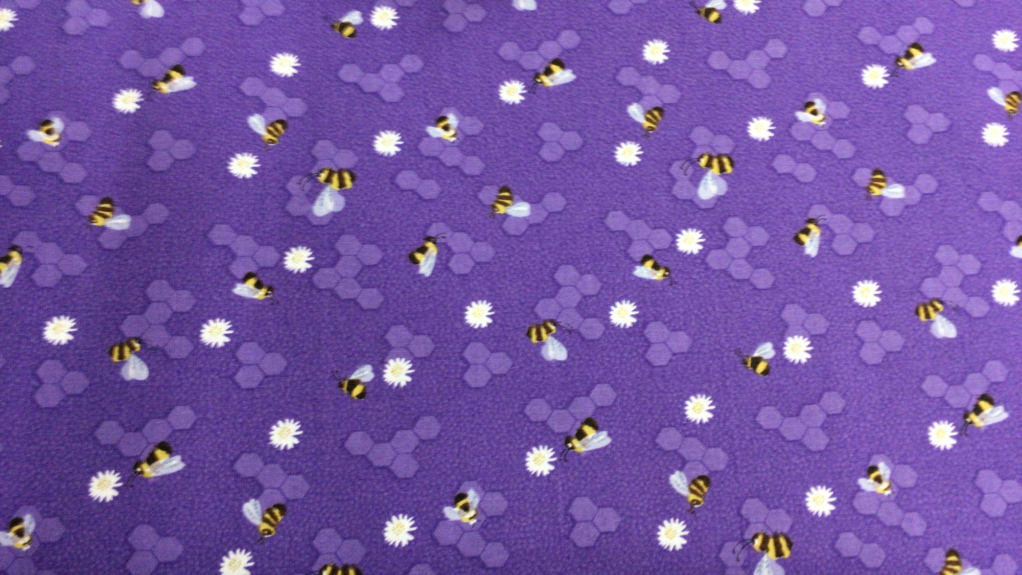 Springtime Pollinators Dk Purple
