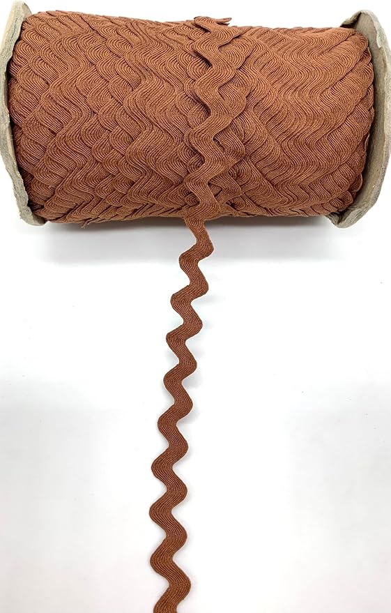 Ric Rac Brown 3/8" 100% Cotton