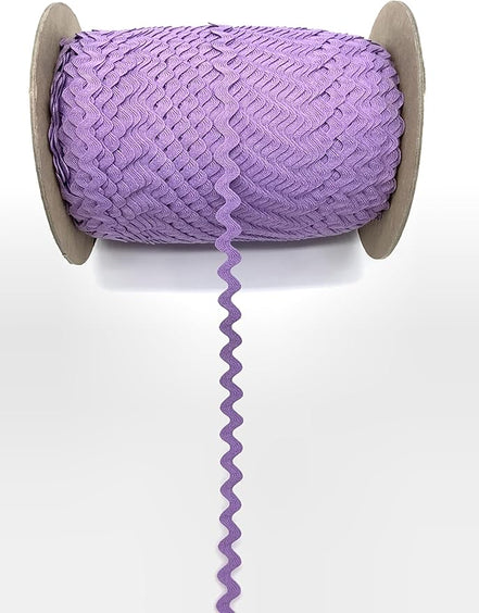 Ric Rac Lavender 1/2" 100% Cotton
