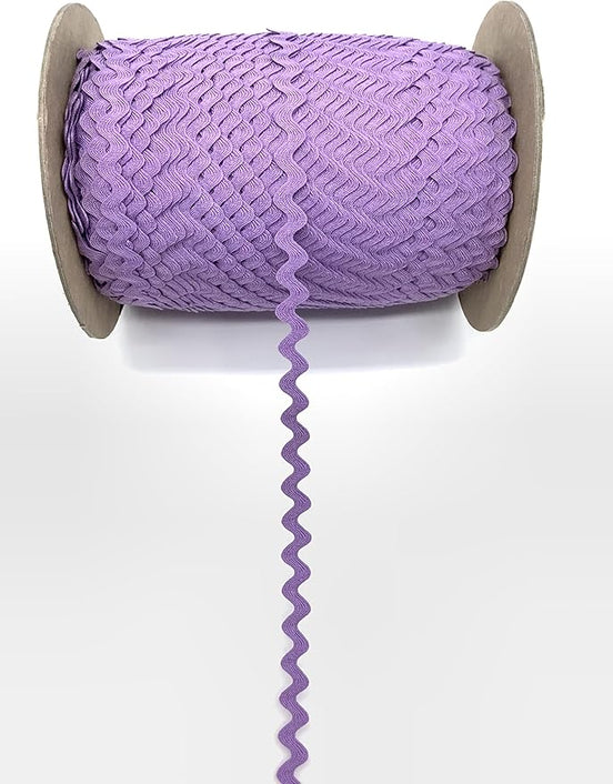 Ric Rac Lavender 1/2" 100% Cotton