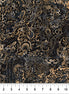 RAYON BATIK Floral in Browns