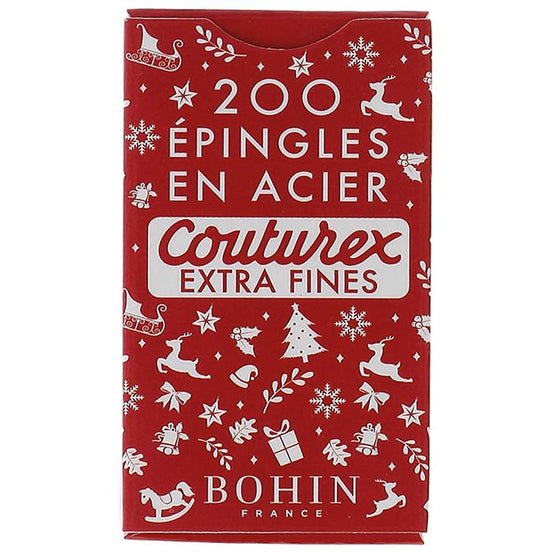 X-Fine Pins 200ct Christmas R&W 99969 Bohin#1