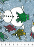 Arctic Fun Snowmen Steel Glaze