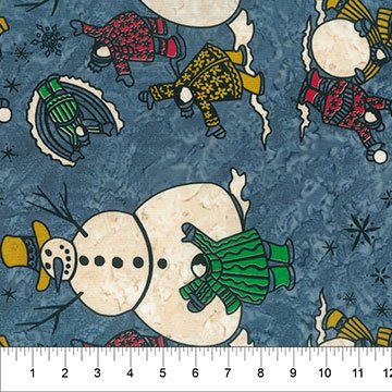Arctic Fun Snowmen Stormy Weather