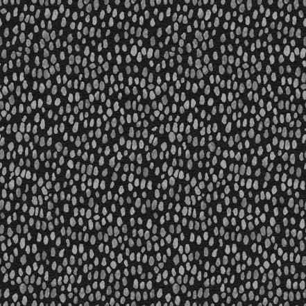 Tonight we Fly Feather Dots Charcoal
