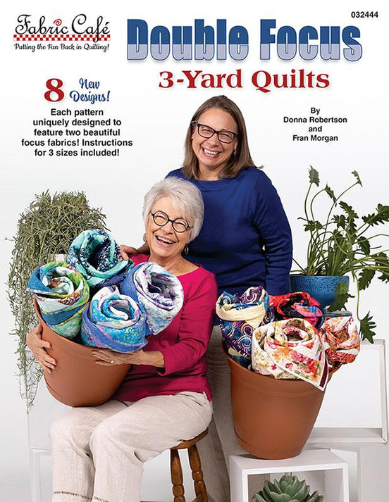 Fabric Cafe Double Focus 3-Yard Quilts Pattern Book