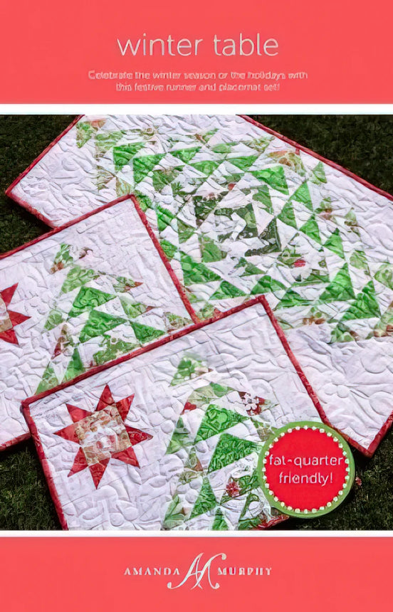 Winter Table Pattern