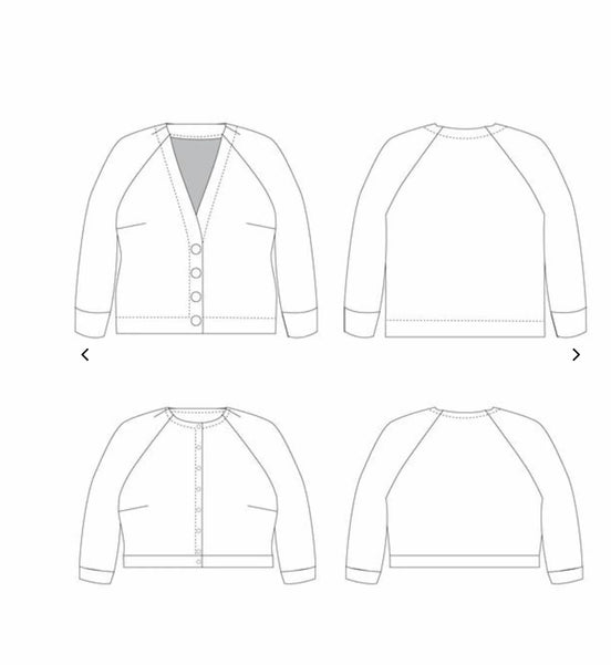 Cashmerette Fuller Cardigan