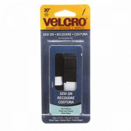 Velcro brand Strip Black 3/4in x 30in