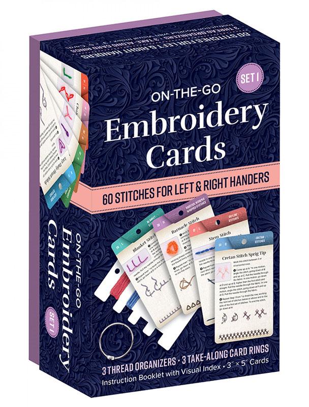 On-the-Go Embroidery Cards Set1