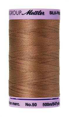 Mettler Silk Finish 50wt 100% Cotton #0280 Walnut 9104