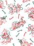 Christmas at Pooh Corner Green Ribbons and Candy Canes