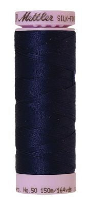 Mettler Silk Finish 50wt 100% Cotton 9105-0016 Dark Indigo