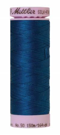 Mettler Silk Finish 50wt 100% Cotton 9105-0024 Colonial Blue