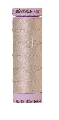 Mettler Silk Finish 50wt 100% Cotton 9105-0319 Cloud Gray