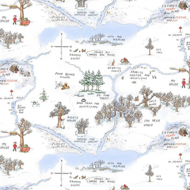 Christmas at Pooh Corner Map