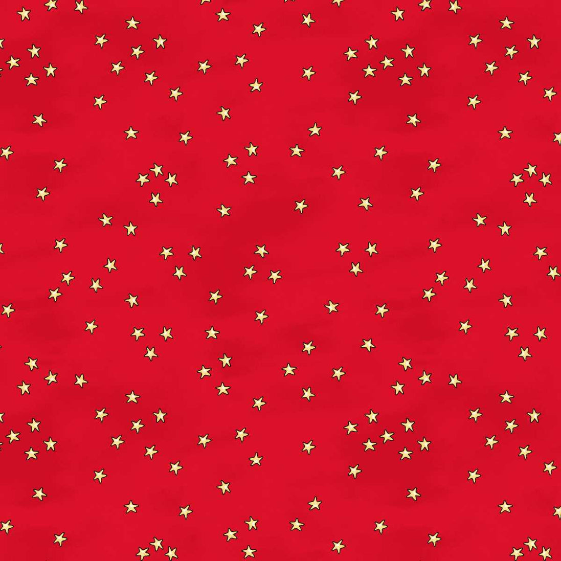 Christmas at Pooh Corner Yellow Stars