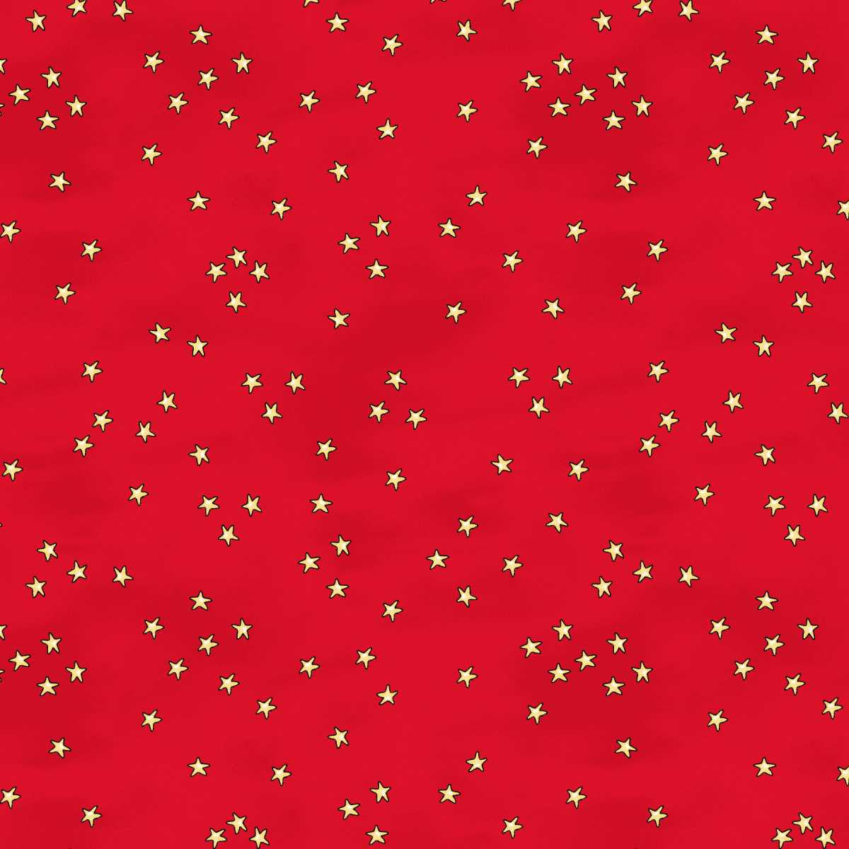 Christmas at Pooh Corner Yellow Stars
