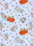 Christmas at Pooh Corner Light Blue