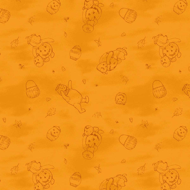 Haunted Acre Wood Orange Bears
