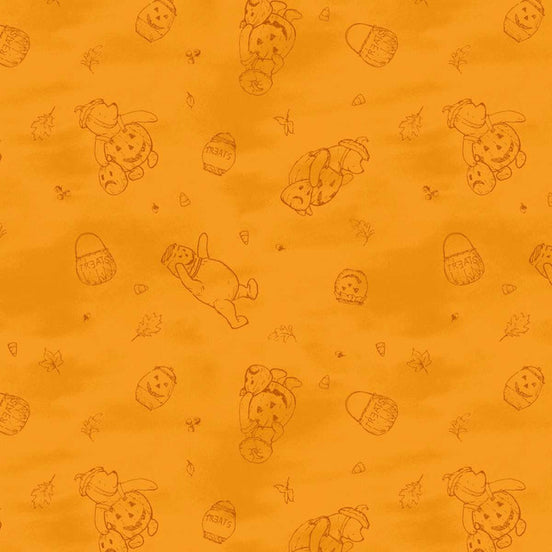 Haunted Acre Wood Orange Bears