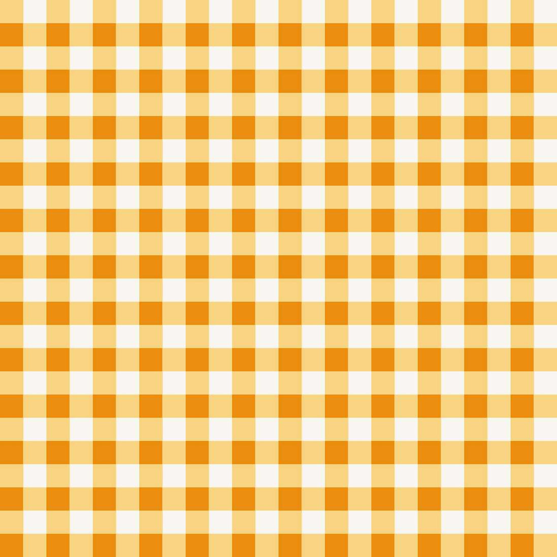 Haunted Acre Wood Orange Gingham