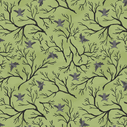 Haunted Acre Wood Green Bats