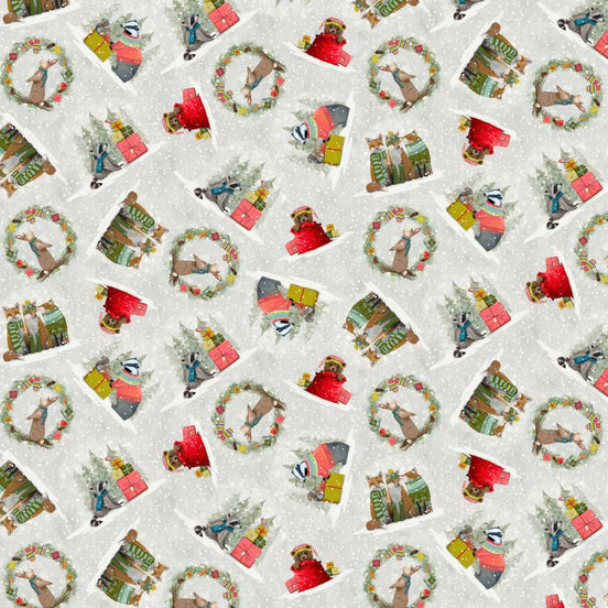 Holly Woods Pearl Critter Vignette