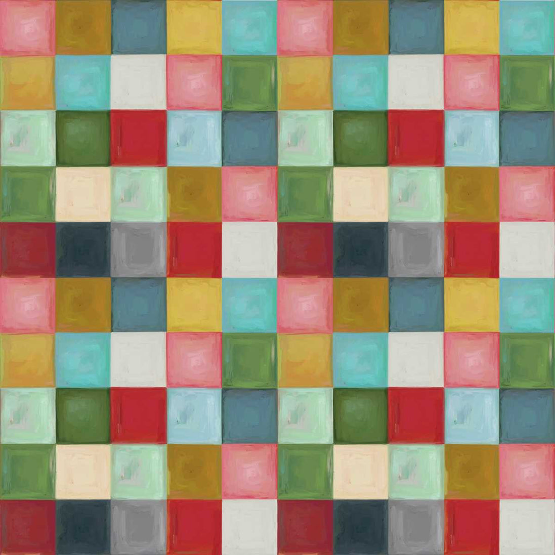 Holly Woods Tertiary - Multi Solid Squares