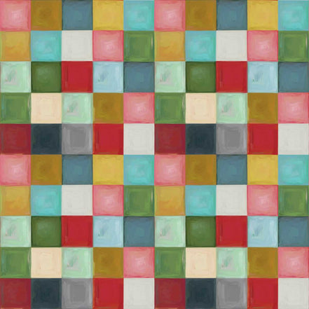 Holly Woods Tertiary - Multi Solid Squares