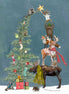 Holly Woods Slate Wood Decorating Panel 36"x43: