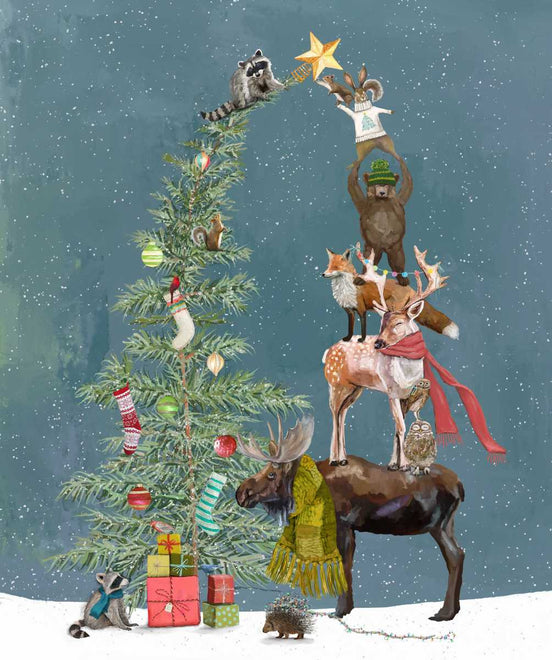 Holly Woods Slate Wood Decorating Panel 34"x43"