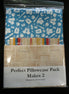 Perfect Pillowcase Pack Kit - Makes 2 - Blue Football/Stripe/Tan Line
