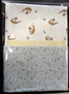Perfect Pillowcase Pack Kit - Makes 2 - White Fox/Yellow Cat/Mint Floral