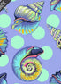Tula Pink Floral Reef Big Shelly - Marine 108"