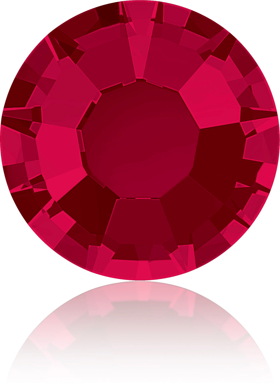 Hot Fix Crystals- Ruby 5mm