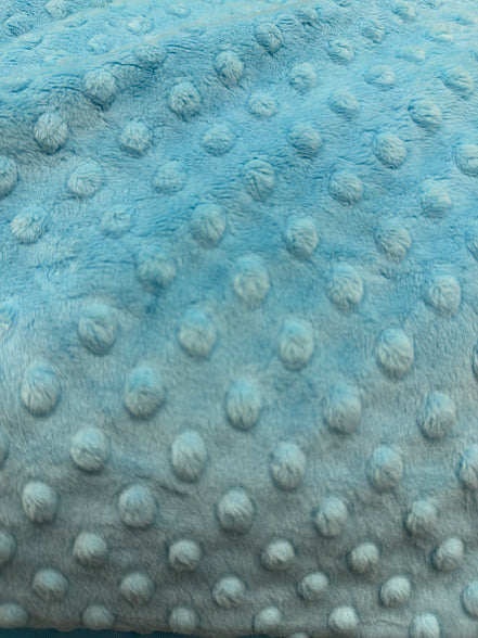 Minky Dots Turquoise SMD7581 58/60"