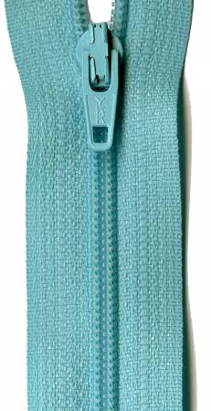 Misty Teal 14in YKK Zipper