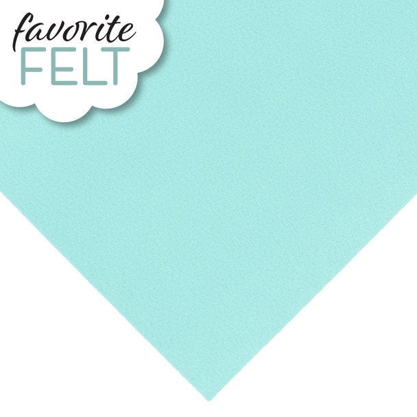 OESD Favorite Felt Aqua 2/pk
