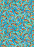 Bear In Mind Tossed Fish Teal