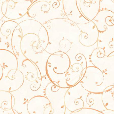 Bountiful Golden Scroll Ecrue