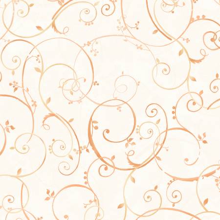 Bountiful Golden Scroll Ecrue