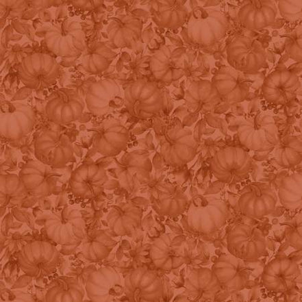 Bountiful Tonal Pumpkins Terra Cotta