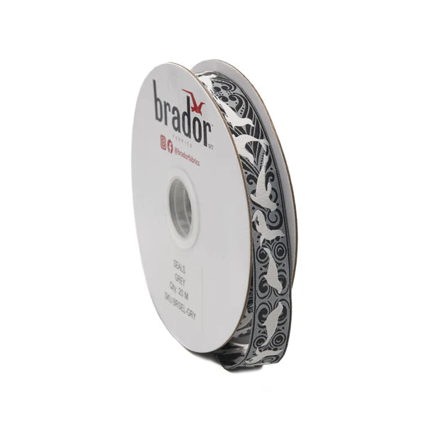 Arctic Collection® Braid / Ribbon - Seals Gray