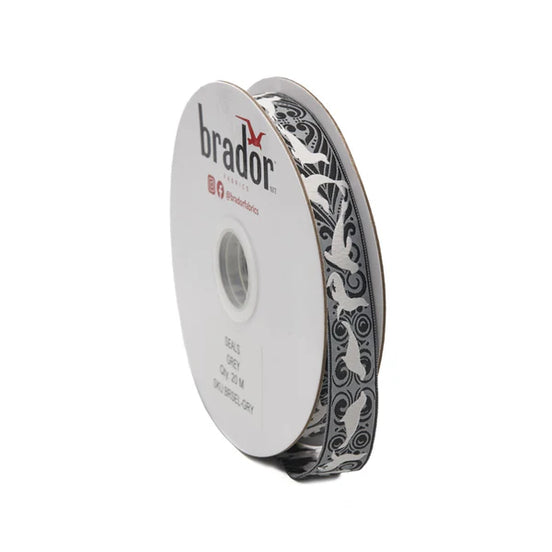 Arctic Collection® Braid / Ribbon - Seals Gray