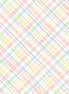 Bunnies & Blooms Soft Plaid