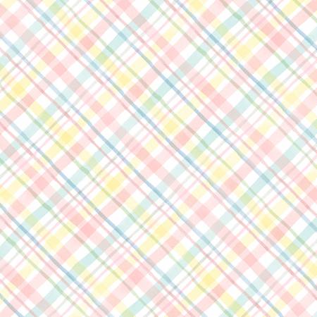 Bunnies & Blooms Soft Plaid
