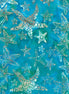 Bali Batik by Wildfire Designs Starfish Seasalt