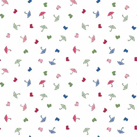 Cloudburst Umbrellas White